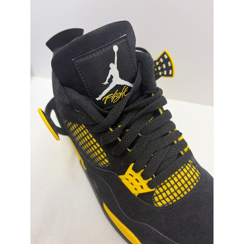 Jordan 4 Retro Thunder Black Tour Yellow Mens Basketball Shoes DH6927-017 US 8 - Picture 11 of 11